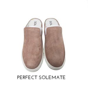 Sole Society Belynda5 Rose Backless Flats Sz 6M